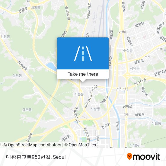 대왕판교로950번길 map