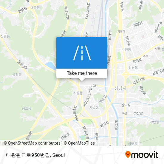 대왕판교로950번길 map
