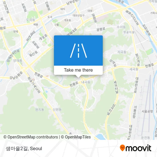 샘마을2길 map