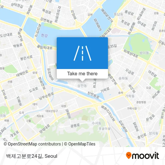 백제고분로24길 map