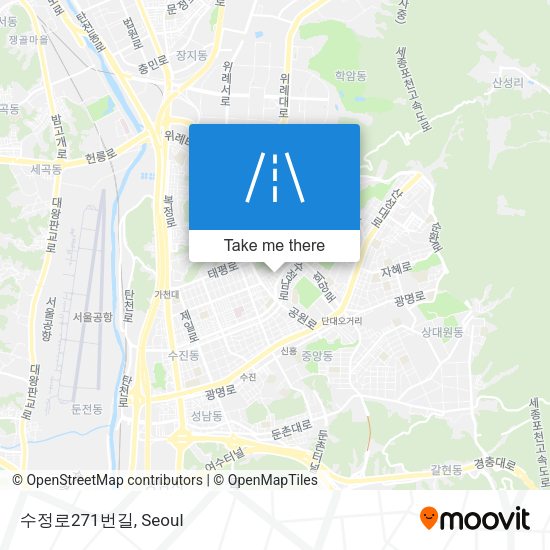 수정로271번길 map
