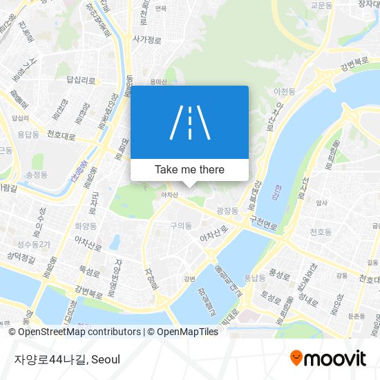 자양로44나길 map