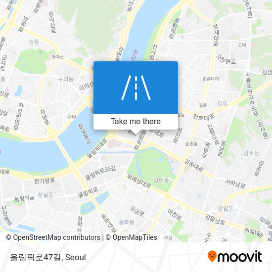 올림픽로47길 map