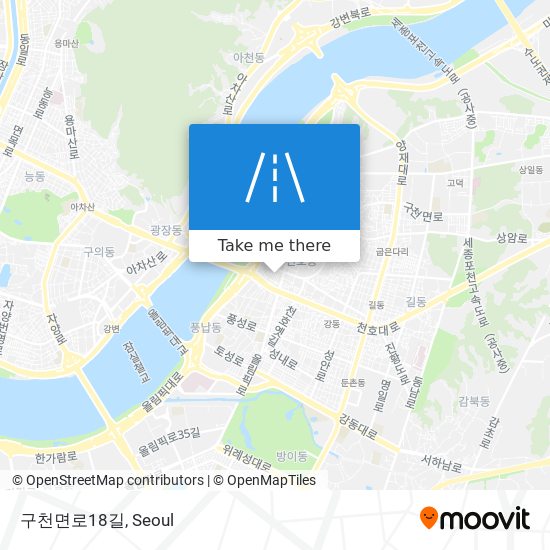 구천면로18길 map