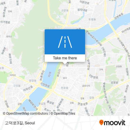 고덕로3길 map