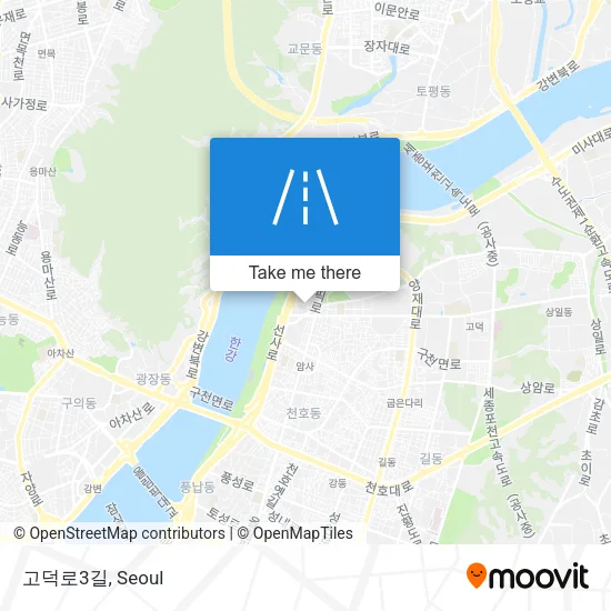 고덕로3길 map