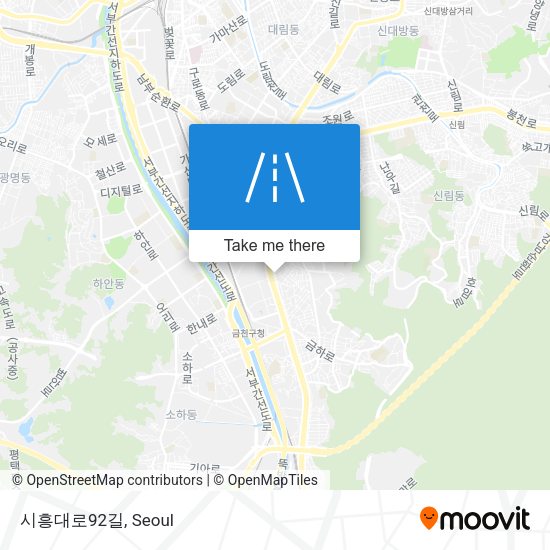 시흥대로92길 map