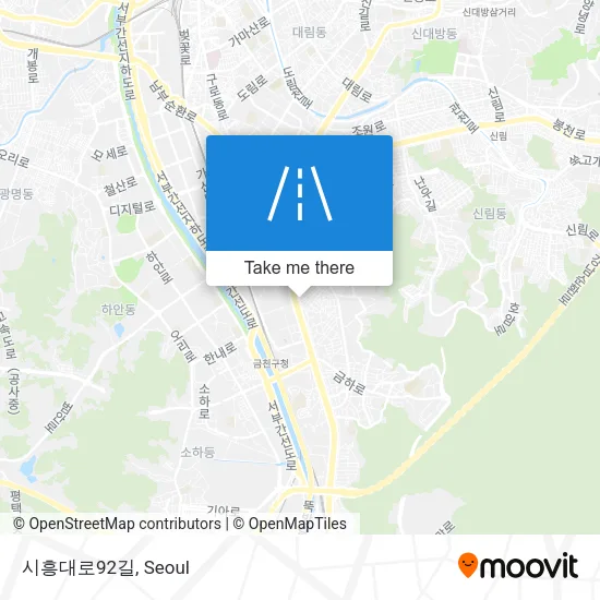 시흥대로92길 map