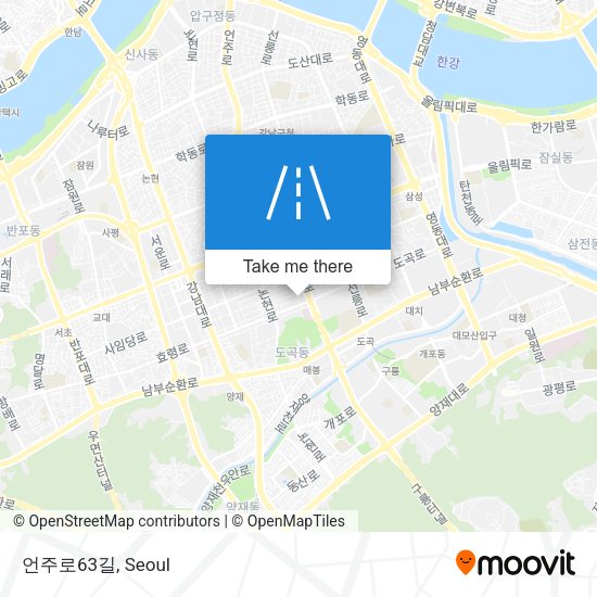 언주로63길 map