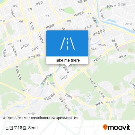 논현로18길 map