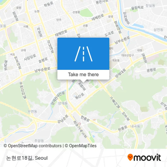 논현로18길 map