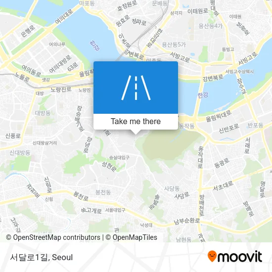 서달로1길 map