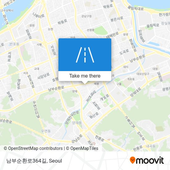 남부순환로364길 map