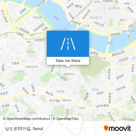 상도로53가길 map