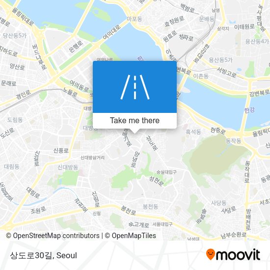 상도로30길 map