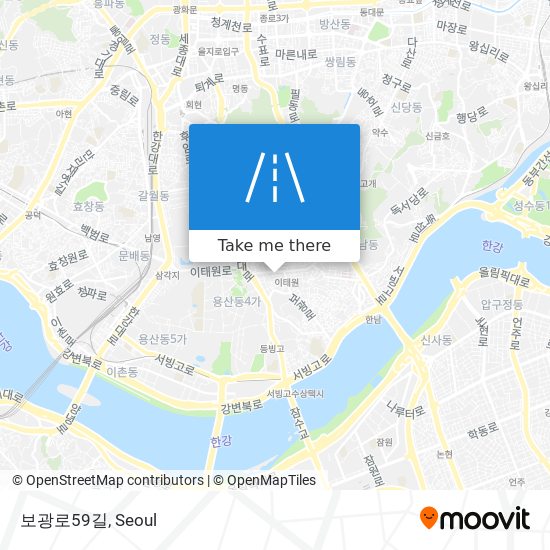 보광로59길 map