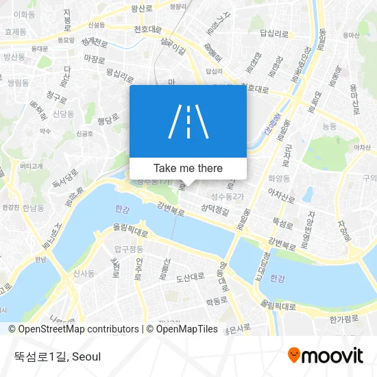 뚝섬로1길 map