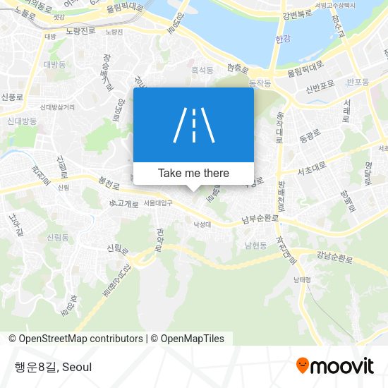 행운8길 map