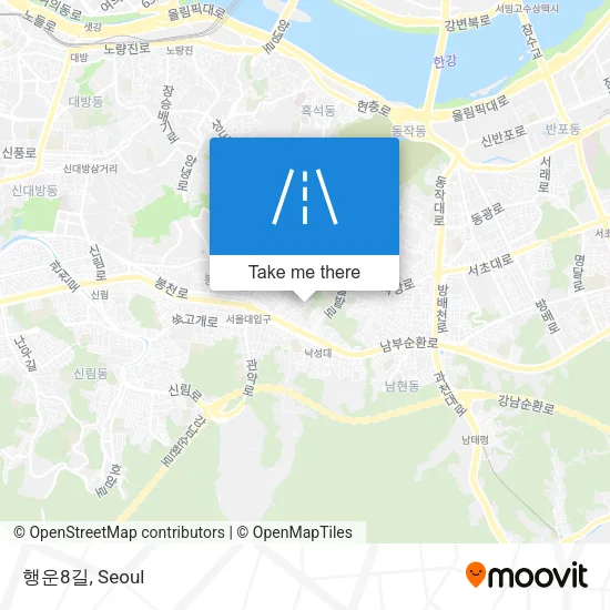 행운8길 map