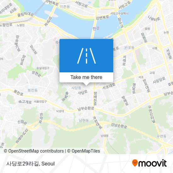 사당로29라길 map