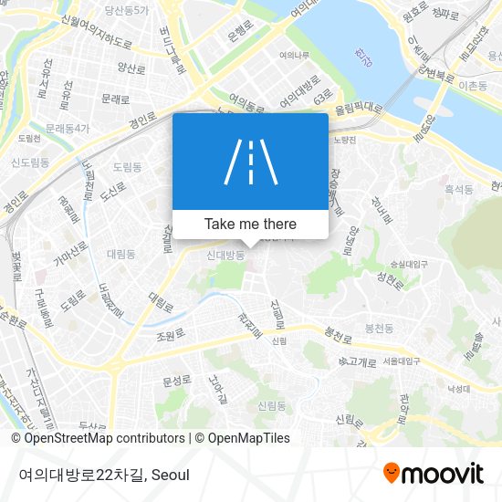 여의대방로22차길 map