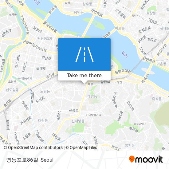 영등포로86길 map