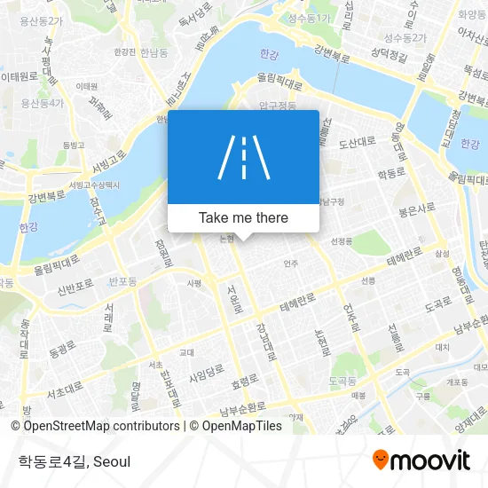 학동로4길 map