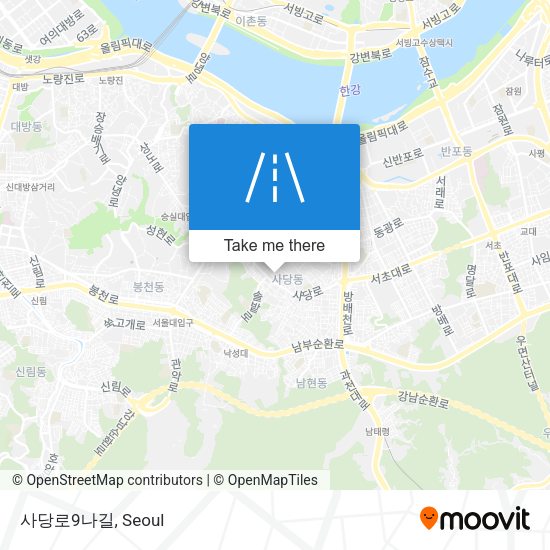 사당로9나길 map
