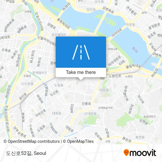 도신로52길 map