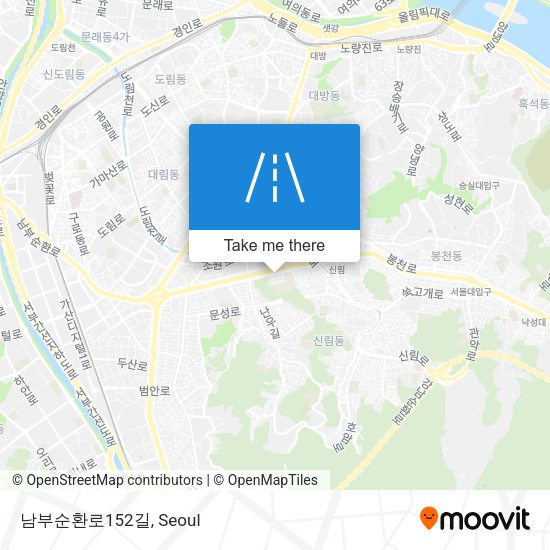 남부순환로152길 map