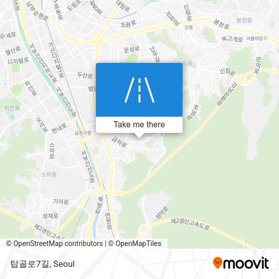 탑골로7길 map