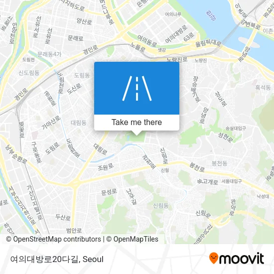 여의대방로20다길 map