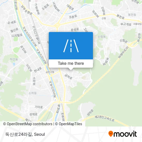 독산로24라길 map