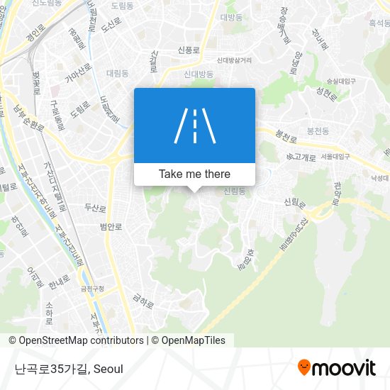 난곡로35가길 map