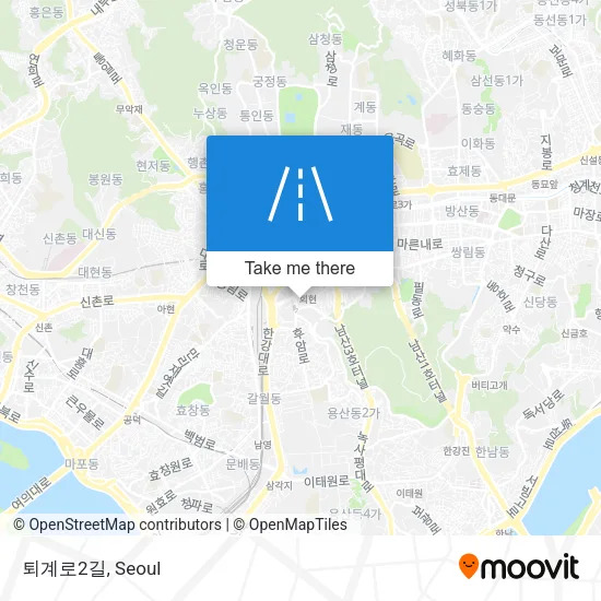 퇴계로2길 map