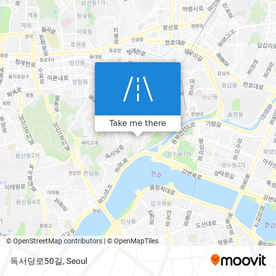 독서당로50길 map