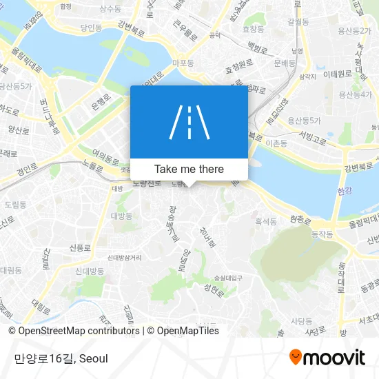 만양로16길 map