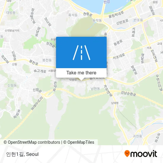 인헌1길 map