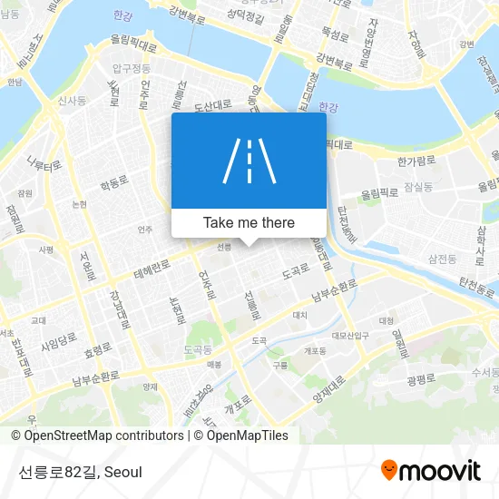선릉로82길 map