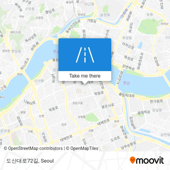 도산대로72길 map