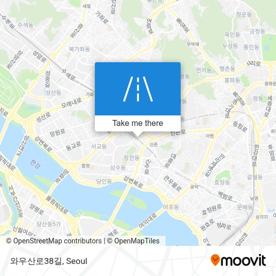 와우산로38길 map