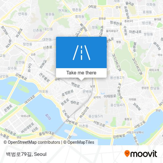 백범로79길 map