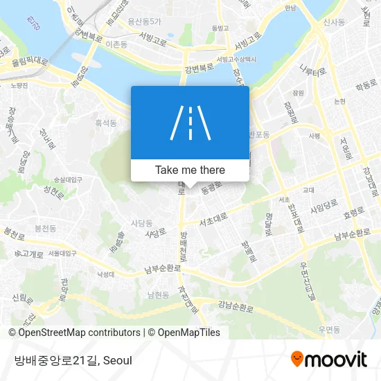 방배중앙로21길 map