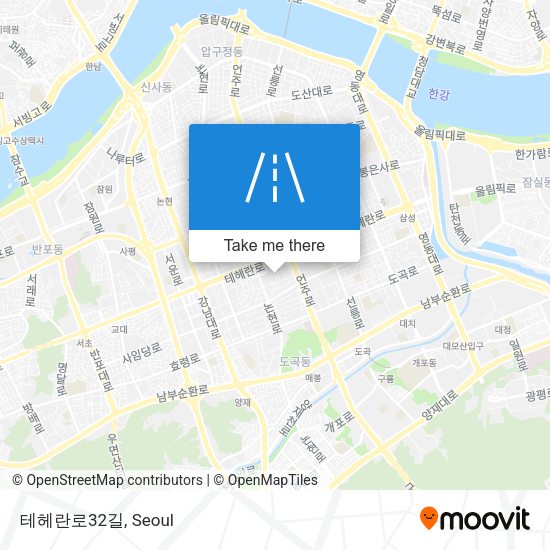 테헤란로32길 map
