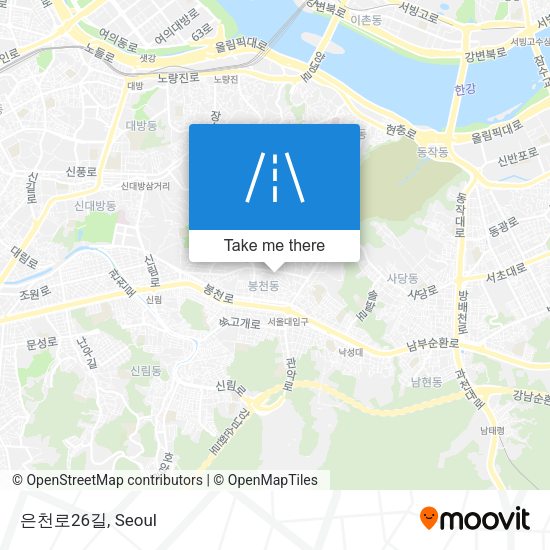 은천로26길 map