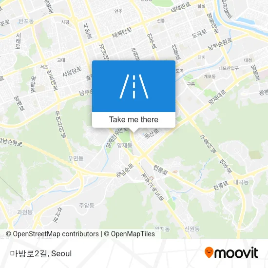 마방로2길 map