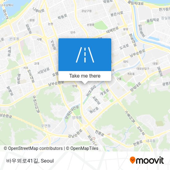 바우뫼로41길 map
