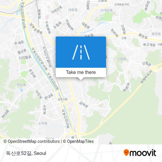 독산로52길 map