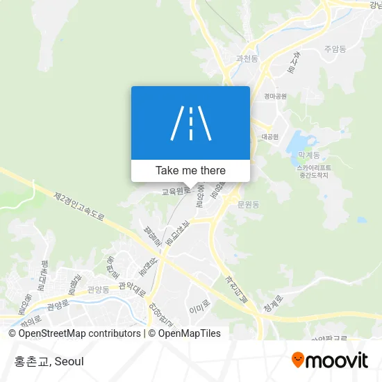 홍촌교 map