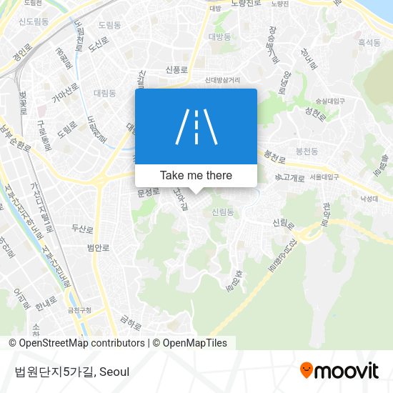 법원단지5가길 map